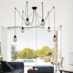 Brand new π Carbon Loft Jessop 6-light Black Chandelier π―