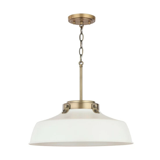 Outlet π Carbon Loft Jennie 1-light Matte White Pendant - Matte White β¨ - Image 5