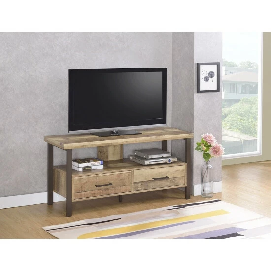 Deals π Carbon Loft Wilson Weathered Pine 48-inch TV Console - 47.25" X 15.50" X 23.50" β¨ - Image 8