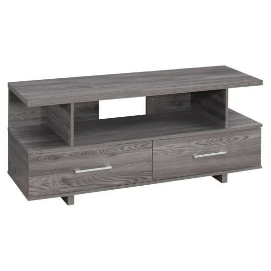 Discount π₯° Carbon Loft Kijana Grey 48-inch 2-drawer TV Stand 𧨠- Image 2