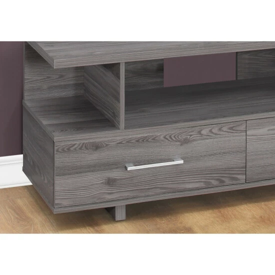 Discount π₯° Carbon Loft Kijana Grey 48-inch 2-drawer TV Stand 𧨠- Image 4