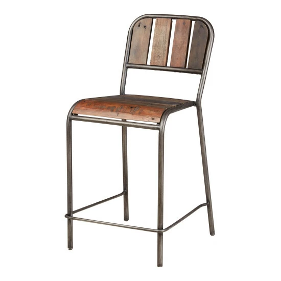 Cheapest π₯° Carbon Loft Haberman Light Brown 21-inch Counter Stool With Backrest π - Image 2