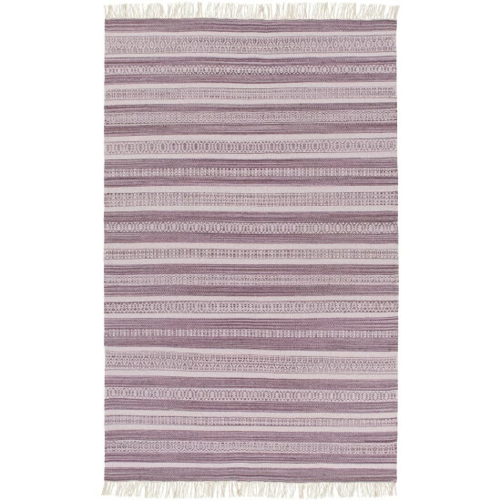 Promo β Carbon Loft Salmon Stripe Wool/ Cotton Area Rug Blue β¨ - Image 7