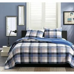 Cheap ✔️ Carbon Loft Sterling Blue Coverlet Set ⭐