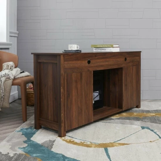 Brand new π Carbon Loft LaFrancis TV Stand With Electric Fireplace Charcoal π - Image 4