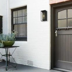 Best Pirce ❤️ Carbon Loft Capulet Outdoor Collection 1-light Bronze Wall Mount Sconce ❤️