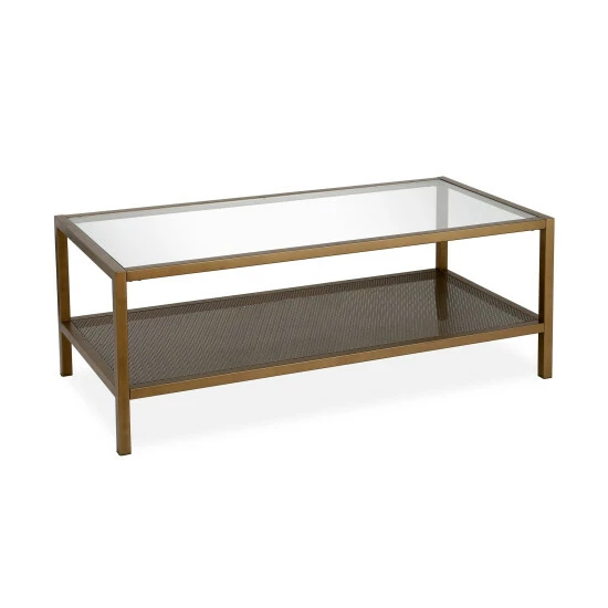 Hot Sale β¨ Carbon Loft Gugliemi Brass Coffee Table π - Image 8