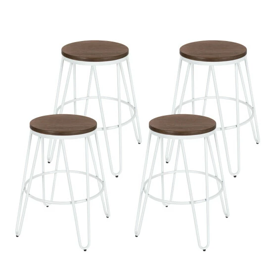 Best reviews of π Carbon Loft Hall Wood And Metal Bar Stools (Set Of 4) Black/grey π - Image 5
