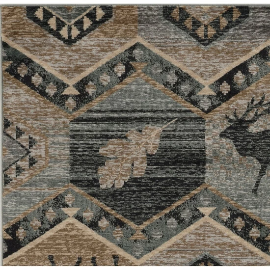 Best Sale β Carbon Loft Yoho Woodlands Rustic Tribal Rug Seafoam π€© - Image 6