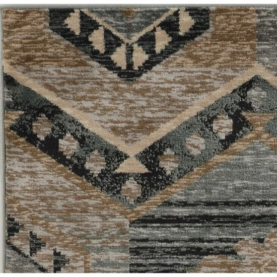 Best Sale β Carbon Loft Yoho Woodlands Rustic Tribal Rug Seafoam π€© - Image 7