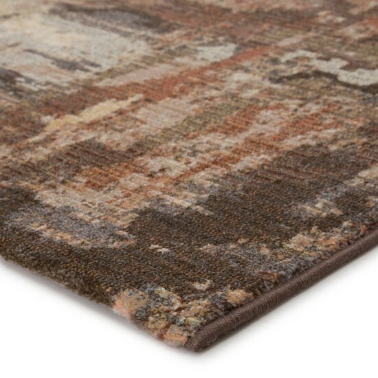 Flash Sale ❤️ Carbon Loft Abarta Abstract Area Rug Brown/beige ⭐ - Image 7