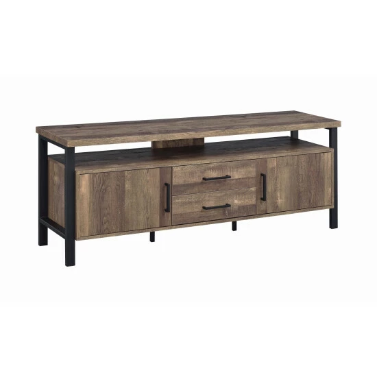 Best reviews of π Carbon Loft Corvalan Rustic Oak 59-inch TV Console π - Image 2