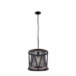 Best deal 😍 Carbon Loft Loewenstein 1-light Drum Chandelier With Pewter Finish 🌟