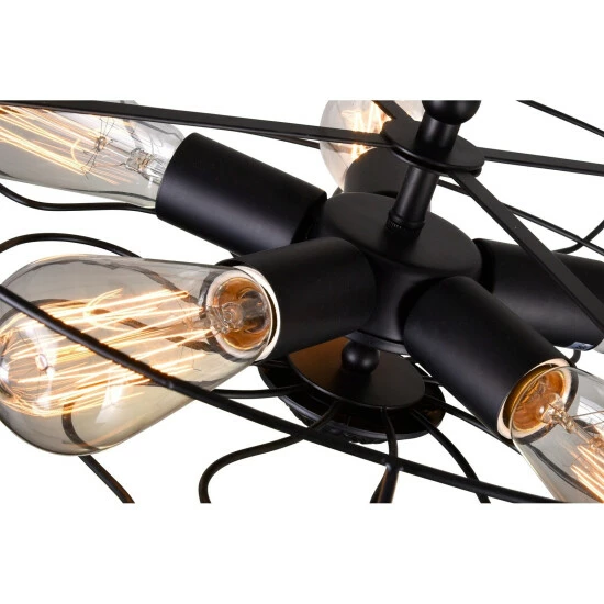 Top 10 β¨ Carbon Loft DeMaurny 5-light Drum Chandelier With Black Finish π - Image 2
