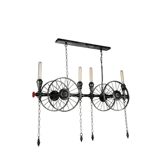 Cheap β Carbon Loft Anita 4-light Grey Chandelier β¨