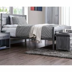 Best reviews of βοΈ Carbon Loft Woolf Full Hand-brushed Silver Platform Bed π