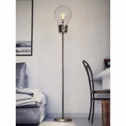 Coupon π Carbon Loft Antique Brass Morgan Floor Lamp π