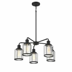 Top 10 🔥 Carbon Loft Saroya Black 5-light Chandelier 🤩