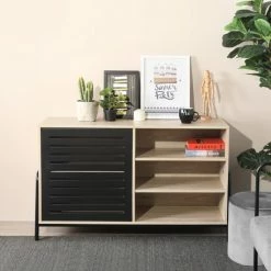 Best reviews of 🥰 Carbon Loft Mateo Console Table Sideboard With Storage Shelves 😍