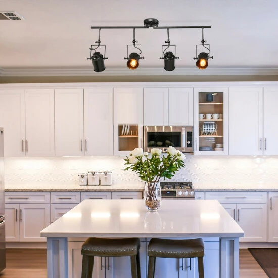 Hot Sale π Carbon Loft DeMille Black 4-Light Spotlight Industrial Ceiling Tracking Lights - W36.5"xH15"xE4.75" π - Image 4