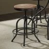 Promo 😍 Carbon Loft Vintage Series Distressed Metal 24 Inch Adjustable Counter Stool (Set Of 2) ❤️