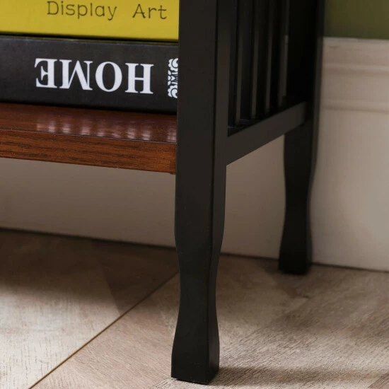 Buy π Carbon Loft Peter Mission Oak Mantel Height Bookcase W/ Drawer π₯° - Image 3