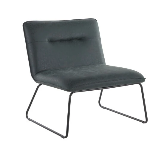 Hot Sale π Carbon Loft Kerby Industrial Faux Leather Accent Chair - N/A Camel β€οΈ - Image 3