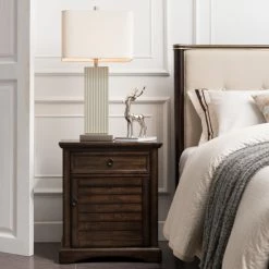 Top 10 π Carbon Loft Lambert Louvered Door Rustic Nightstand With USB Ports π€©
