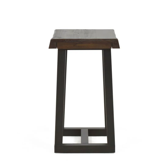 Hot Sale βοΈ Carbon Loft Joliet Live Edge Counter Stool - Set Of 2 π - Image 2