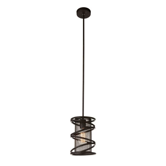 Discount 𧨠Carbon Loft Atles 1-light Mini Pendant With Brown Finish π