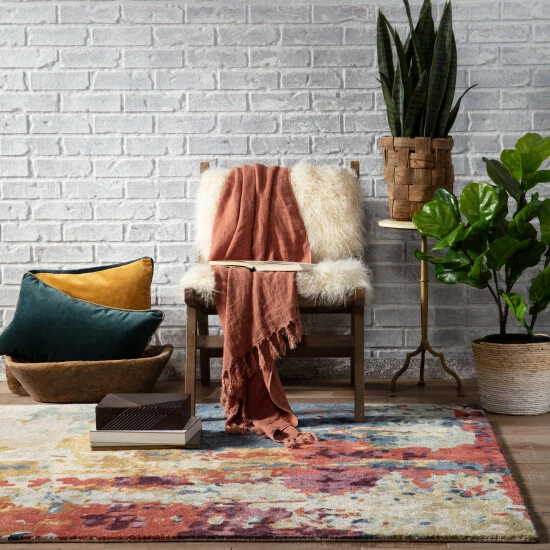 Cheapest β Carbon Loft Tuatha Handmade Abstract Area Rug Gray/gold π - Image 4