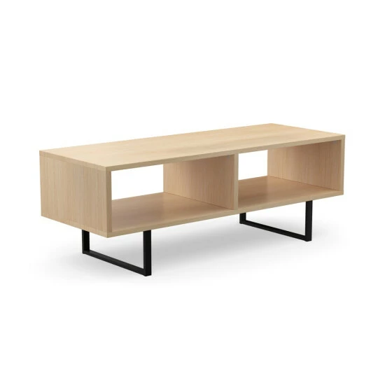 New π Carbon Loft Morse Industrial Coffee Table Natural π - Image 2