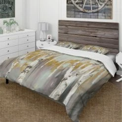Cheapest 🔥 Carbon Loft Gigliotti Yellow Forest Print Bedding Set 🔔