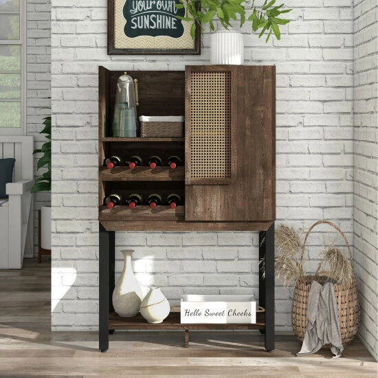 New π Carbon Loft Cassini Farmhouse Reclaimed Oak Kitchen Hutch π - Image 2