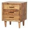 Cheap 🔥 Carbon Loft Alapaki Reclaimed Pine 3-drawer Nightstand ✨