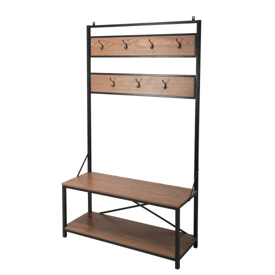 Deals π€© Carbon Loft Mathieu Hall Tree With 2-tier π Shoe Storage Bench - 40" X 15" X 68" π - Image 5