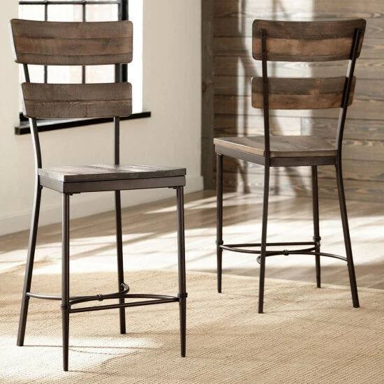 Wholesale π₯° Carbon Loft Roxie Non-Swivel Counter Stool (Set Of 2) π - Image 2
