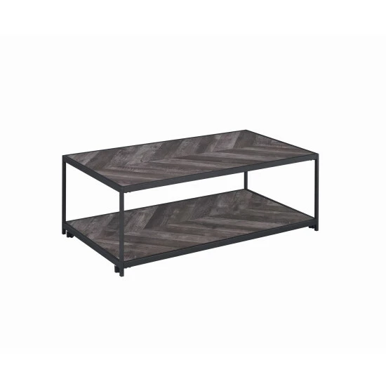 Best reviews of π₯° Carbon Loft Foyle Rustic Grey Herringbone Rectangular Coffee Table - 47.25" X 23.50" X 18" β