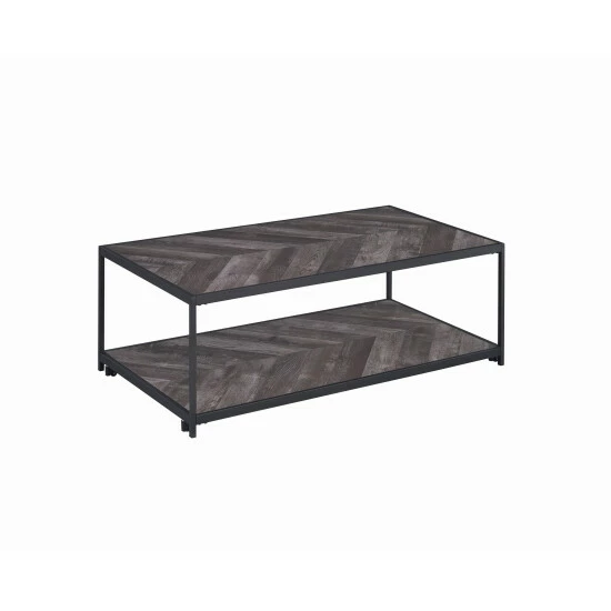 Best reviews of π₯° Carbon Loft Foyle Rustic Grey Herringbone Rectangular Coffee Table - 47.25" X 23.50" X 18" β - Image 2