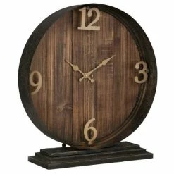 Buy 🛒 Carbon Loft Ahearn Table Clock Round 🌟