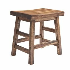New 🎁 Carbon Loft Bahamondes 20-inch Wood Dining Stool 😀