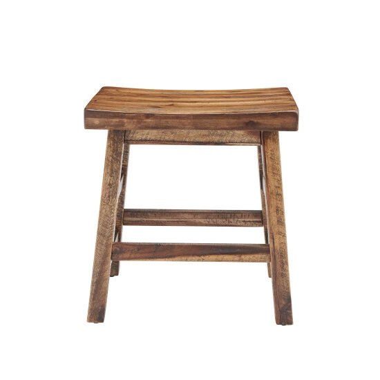 New π Carbon Loft Bahamondes 20-inch Wood Dining Stool π - Image 3
