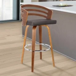 Best Sale π Carbon Loft Evan Mid-century Swivel Bar Height Stool β