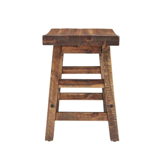 New π Carbon Loft Bahamondes 20-inch Wood Dining Stool π - Image 4