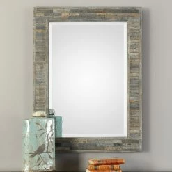 Flash Sale 🥰 Carbon Loft Charcoal Blue Rectangular Mirror ❤️