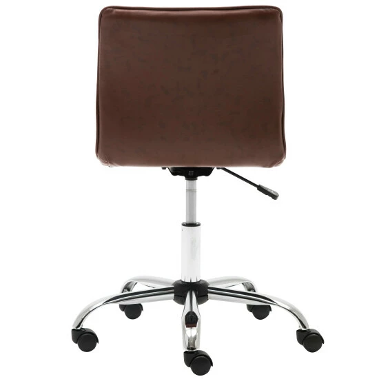 Hot Sale π― Carbon Loft Glusman Ribbed Faux Leather Swivel Computer Office Chair π - Image 6