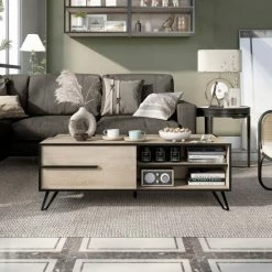 Best reviews of ✨ Carbon Loft Feleni Mid-century Modern 47-inch 3-shelf Coffee Table 👏