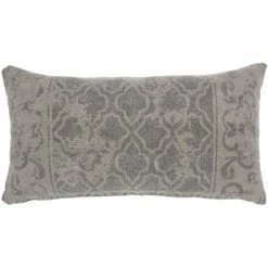 Budget ⭐ Carbon Loft Distressed Lattice Throw Pillow ❤️