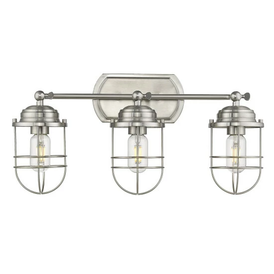 Deals β€οΈ Carbon Loft Barton 3-light Bath Vanity In Silver π - Image 3