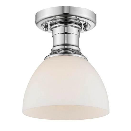 Promo π Carbon Loft Barton Semi-flush Mount Fixture Pewter With Seeded Glass β¨ - Image 5